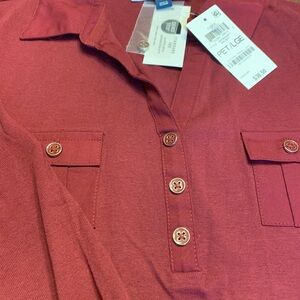 Women’s Karen Scott NWT Size LP Shirt